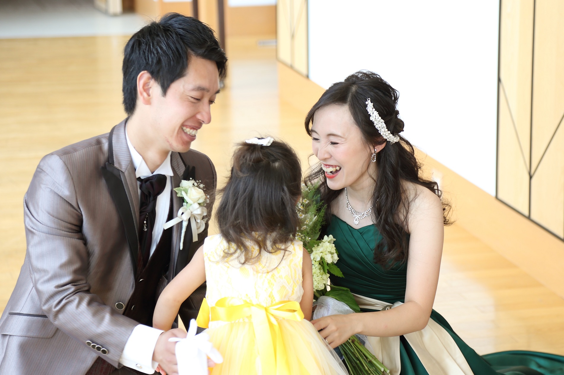 新郎新婦の手作り品がいっぱい詰まったほっこりウェディング