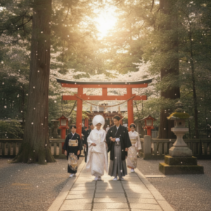 神社で結婚式に遭遇すると良いことある？幸運を呼ぶ3つの理由