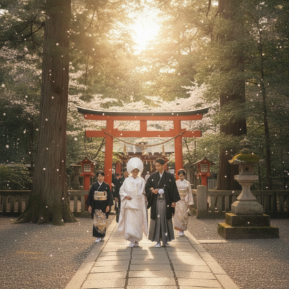 神社で結婚式に遭遇すると良いことある？幸運を呼ぶ3つの理由