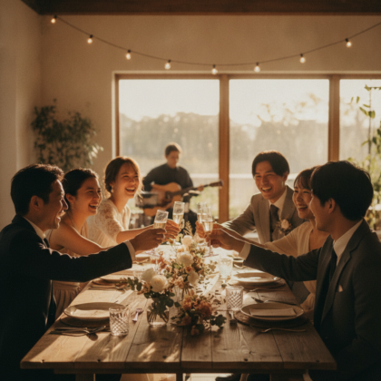 少人数の結婚式は間が持たない？【2026年】喜ばれる演出10選と時間術