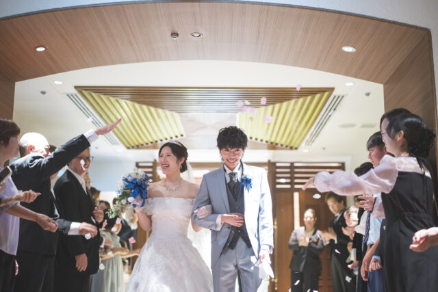 結婚式、交渉
