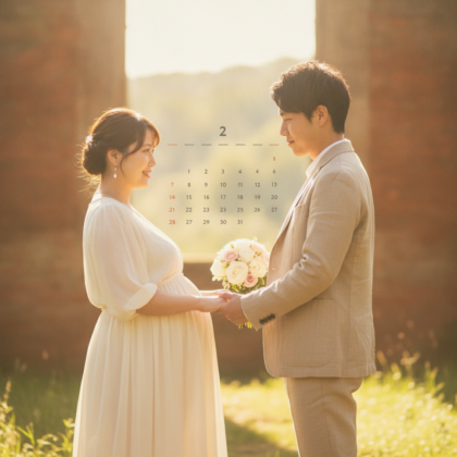 マタニティ婚、妊娠何ヶ月がベスト？おすすめ時期と最短3ヶ月スケジュール
